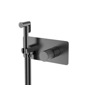 Гигиенический душ со смесителем Boheme Stick 127-GM.3 Gun Metal LINEA