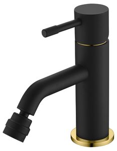 Смеситель для биде Boheme Uno Black Gold 466-BG