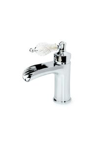 Смеситель для раковины Boheme VOGUE CRYSTAL Хром (одноручковый) 221-CRST