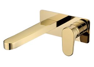 Смеситель Boheme Spectre 455-G Gold для раковины из стены