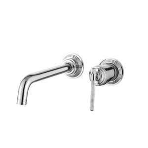 Смеситель Boheme для раковины из стены, ETERNA CHROME 175-CR цвет хром