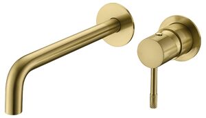 Смеситель Boheme Uno 465-MG Matt Gold для раковины встраиваемый