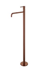 Смеситель Boheme для раковины напольный Uno Copper Brushed 107-CB цвет медь