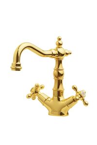 Смеситель для раковины высокий Boheme Tradizionale Oro цвет золото 292