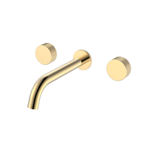 Смеситель Boheme из стены STICK LINEA на 3 отв. GOLD 152-2-G.3 цвет золото глянцевое