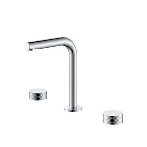 Смеситель Boheme на столешницу STICK DIAMOND на 3 отв. CHROME 152-CR.1 цвет хром