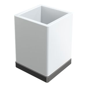 Стакан настольный Qubic Shine Gun Metal Boheme 10961-SGM