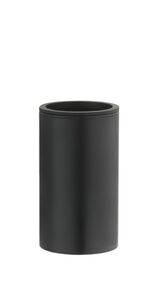 Стакан настольный Boheme Uno Black 10982-B