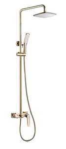 Душевая система с изливом Boheme Venturo 388 цвет золото 