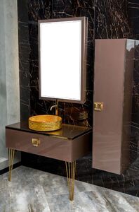 Стеклянная столешница Boheme Armadi Art Lucido 81 853-080-PU Лиловый