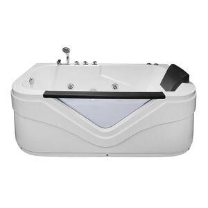 Ванна акриловая Loranto 850х1700х600 с гидромассажем, левосторонняя (CS-832NL)