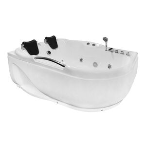 Ванна акриловая Loranto 1700х1200х650 с гидромассажем, левосторонняя, для двух персон (CS-806NL)