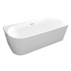 Ванна акриловая Loranto 1700х750х600 угловая, правосторонняя, в комплекте с сифоном и опорными ножками (CS-06R-170)