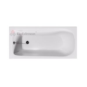Ванна чугунная  Goldman Classic 160х70х40, с ножками, без ручек