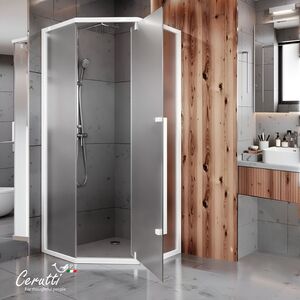 Душевое ограждение Ceruttispa C3AWF (90x90x195)