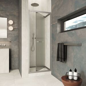 Душевая дверь Vegas-glass Z Inside 80 11 Moru стекло Moru, профиль оружейная сталь, 80х200 см. Размер регулировки 79-81 см.
