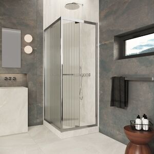 Душевой уголок Vegas-glass Z+ZPV Inside 60*80 08 Moru стекло Moru, профиль глянцевый хром, 60х80 см