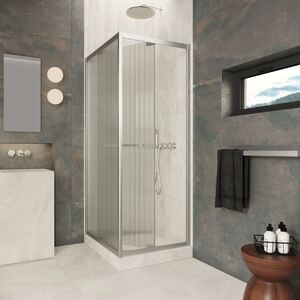 Душевой уголок Vegas-glass Z+ZPV Inside 90*90 04 Moru стекло Moru, профиль никель, 90х90 см