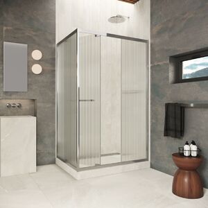 Душевой уголок Vegas-glass ZP+ZPV Inside 110*80 08 Moru стекло Moru, профиль глянцевый хром, 110х80 см
