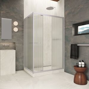 Душевой уголок Vegas-glass ZP+ZPV Inside 120*80 07 Moru стекло Moru, профиль матовый хром, 120х80 см