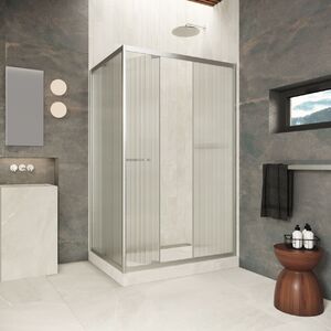 Душевой уголок Vegas-glass ZP+ZPV Inside 120*90 04 Moru стекло Moru, профиль никель, 120х90 см