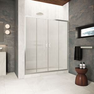 Душевая дверь Vegas Glass Z2P Protec 180 04 Moru профиль никель, стекло Moru. Размер регулировки 178-183 см