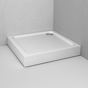 Акриловый душевой поддон 80 x 80 см, AM.PM Gem W90T-403-080W