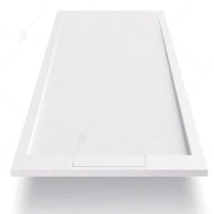 Душевой поддон из искусственного камня RGW STL-128W 120х80х2,5 см