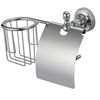 Держатель для освежителя и т/бумаги с крышкой Ganzer GZ-R 31031