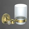Стакан настенный Art & Max серия Antic Crystal Gold AM-2668SJ
