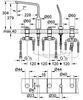 Смеситель на борт ванны Grohe Veris 19362000