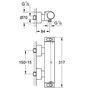 Смеситель с термостатом для душа Grohe Grohtherm 2000 NEW 34169001