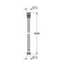 Душевой шланг Grohe 28105000 Relexaflex Metal 