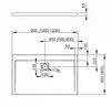 Душевой поддон Radaway Argos D 140x90