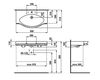 Раковина Laufen Palace 8.1270.2.000.104.1 с полотенцедержателем
