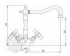 Смеситель Migliore Princeton ML.PRN-834.CR  для раковины хром