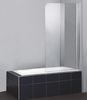 Шторка на ванну Belbagno Sela-V-1-80/140, стекло прозрачное