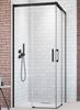 Душевой уголок Radaway Idea Black KDD 90х90 профиль черный матовый