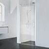 Душевая дверь BelBagno MARMI-B-1-100-C-Cr, стекло прозрачное, регулировка 99-102 см