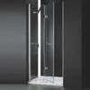 Душевая дверь CEZARES ELENA-W-BS-12-80-C-Cr стекло прозрачное, регулировка 78,5-81,3 см