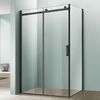 Душевой уголок Vincea Como VSR-1C9012CLB  120х90 профиль черный матовый