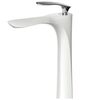Смеситель Grohenberg GB3001WC для раковины белый / хром