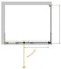 Душевой уголок Veconi RV032-7080-01-C5 70х80 стекло прозрачное