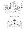 Смеситель Hansgrohe Talis E 71740140 для ванны шлифованная бронза