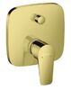 Смеситель Hansgrohe Talis E 71745990 для ванны и душа полированное золото