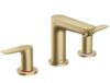 Смеситель Hansgrohe Talis E 71733140 для раковины на 3-ри отверстия шлифованная бронза