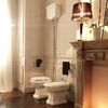 Унитаз Migliore Bella 30325 с высоким бачком, цепочкой для смыва, слив в стену, фурнитура хром