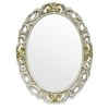 Зеркало Tiffany World TW03642avorio/oro в размере 72x92 см. в цвете слоновая кость/золото