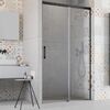 Душевая дверь Radaway Idea DWJ 110 см профиль черный матовый