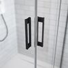 Душевой уголок Radaway Idea Black KDD 80х80 профиль черный матовый